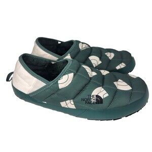The North Face Women's Thermoball Mule 5 Slipper  Dark Sage Next Gen Logo SZ 11